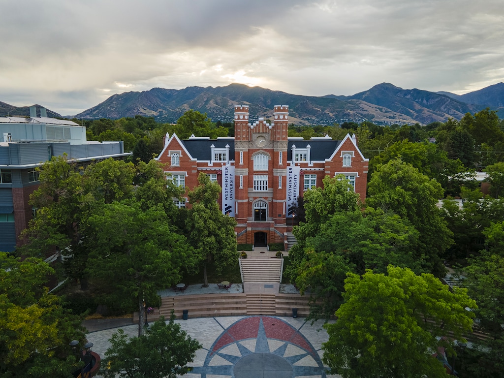 (Photo courtesy of Westminster University) Westminster University in Salt Lake City, Utah.