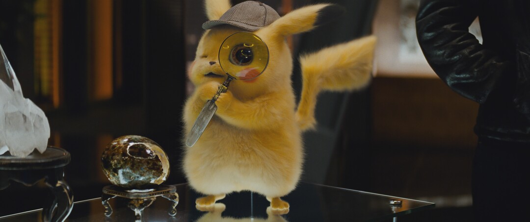 (Image courtesy Warner Bros. Pictures) Pikachu (voiced by Ryan Reynolds) tries to prove his worth as a sleuth, in the action comedy "Pokemon Detective Pikachu."
