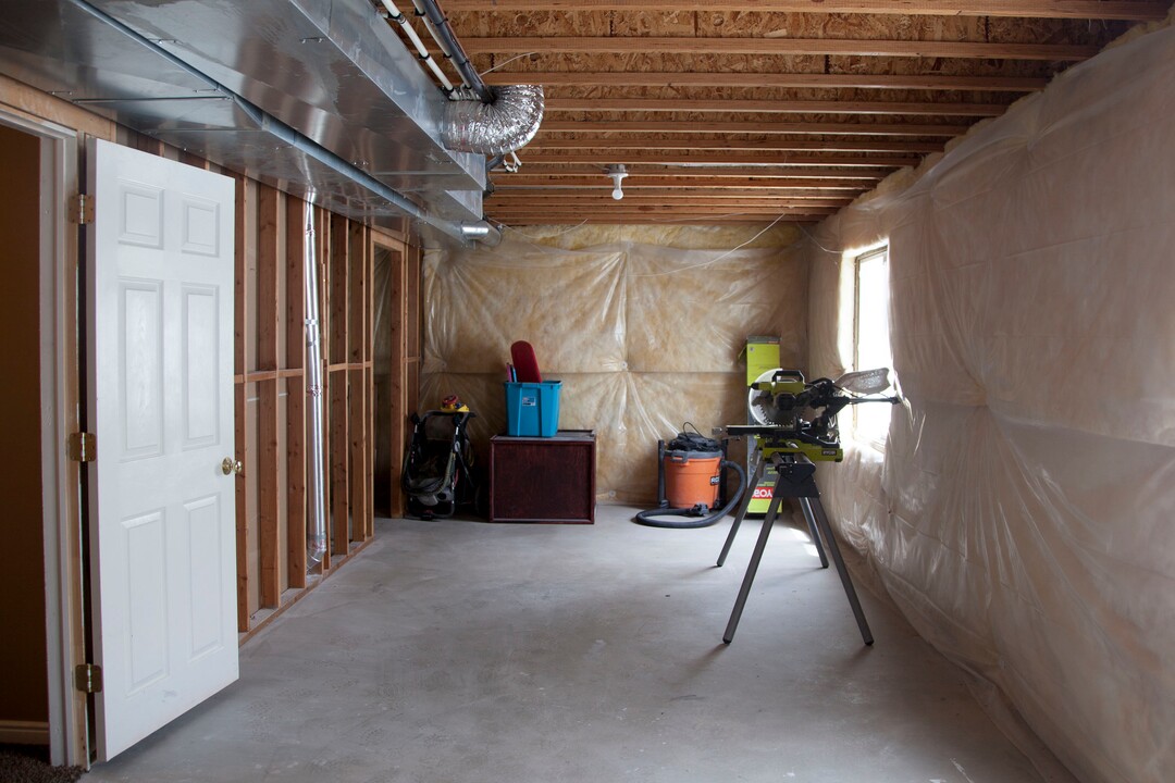 (Stella Yu |  The Salt Lake Tribune) This 2,252-square-foot rambler home in Tooele comes with four bedrooms, three baths, a family room, a kitchen with a bar. The backyard provides room for RV parking, with garden beds on the side yard. 