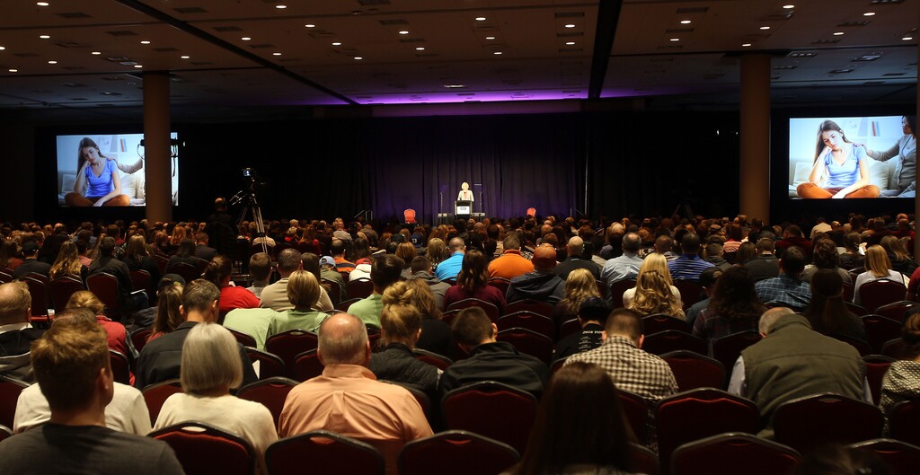 (Courtesy of the LDS Church) At the Utah Coalition Against Pornography conference in Salt Lake City, March 10, 2018, Sister Joy D. Jones, Primary general president of The Church of Jesus Christ of Latter-day Saints, said, “If we are going to have any hope of eradicating this plague (pornography) from the world, love must be both at the forefront and the foundation of all our efforts.”