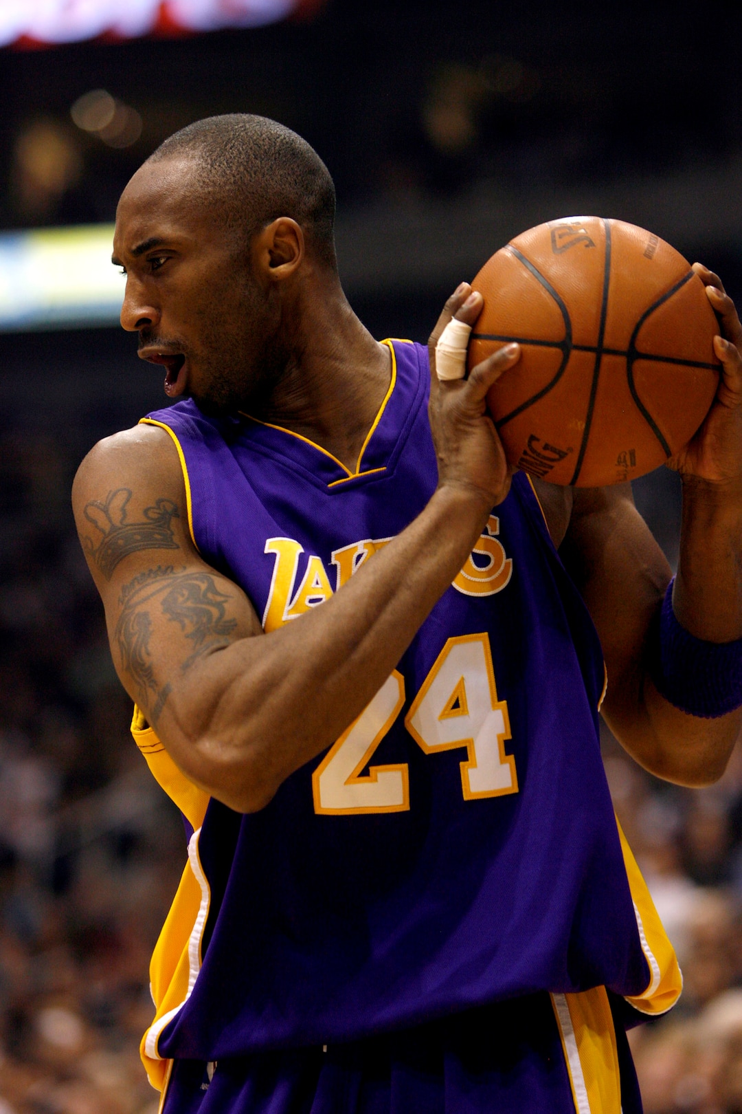 (Trent Nelson  |  The Salt Lake Tribune) Kobe Bryant, Utah Jazz vs. Los Angeles Lakers NBA Basketball. Wednesday, February 11, 2009.