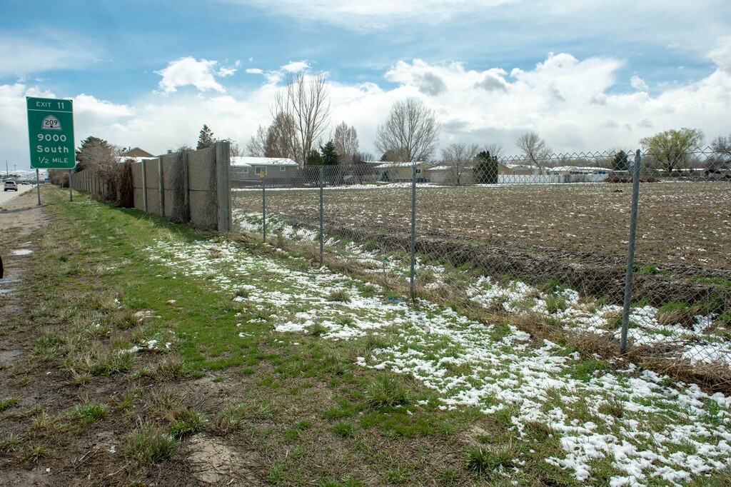 (Rick Egan | Tribune file photo) Gov. Gary Herbert used a line-item veto Wednesday to erase $800,000 in funding for a sound wall at a vacant field along Bangerter Highway in West Jordan. Homebuilder Bryson Garbett, a former lawmaker, lobbied to obtain that money after UDOT rejected extending walls.