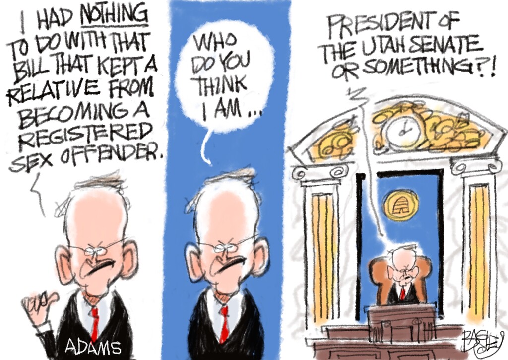 Adams' Alibi | Pat Bagley