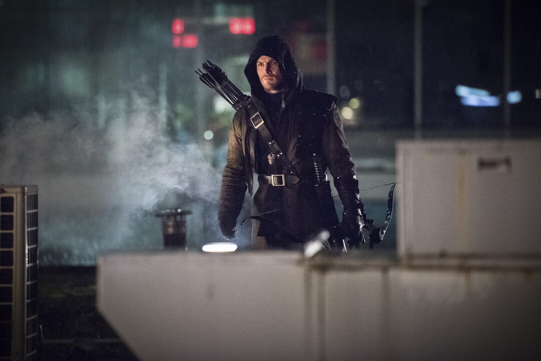 (Dean Buscher  |  The CW) Stephen Amell stars as Oliver Queen in "Arrow."