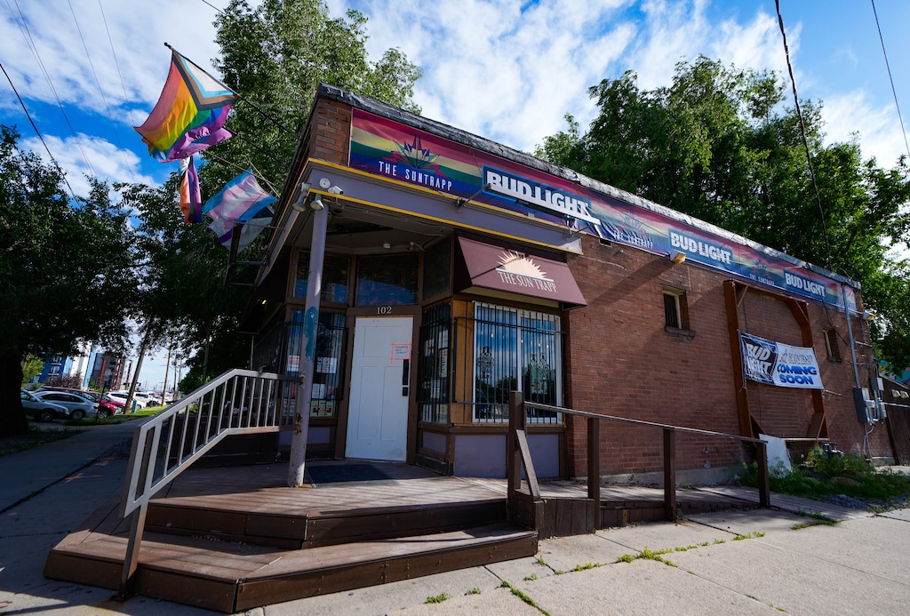 (Francisco Kjolseth | The Salt Lake Tribune) The Sun Trapp gay bar and dance club in Salt Lake City, pictured on Thursday, May 30, 2024, is expected to open soon after being granted a bar license at the Utah liquor commission’s monthly meeting on Thursday.