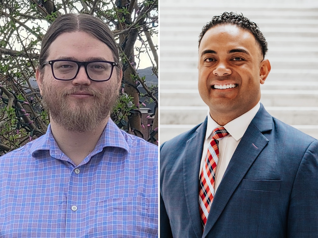 (Campaign photos) Dane Anderson, left, and Doug Fiefia, candidates for the 2026 Senate District 18 election.