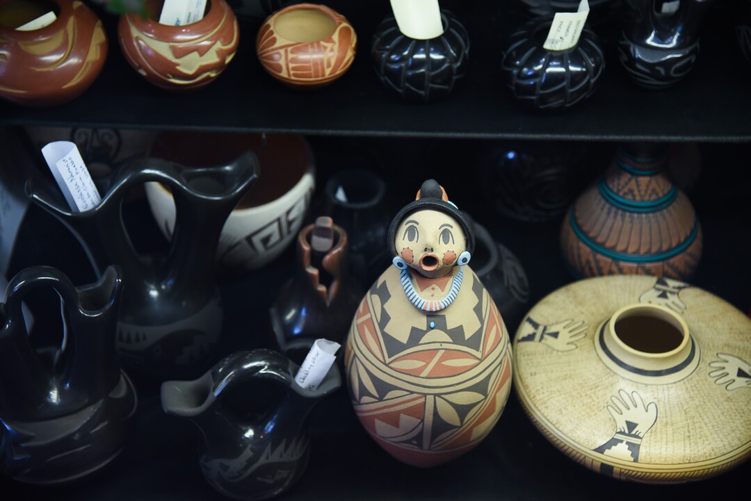 (Francisco Kjolseth  |  The Salt Lake Tribune)  TP Gallery, an institution on Main Street known for some of the most authentic Native American art around the city and an outlet for Native artists, is closing after 44 years.