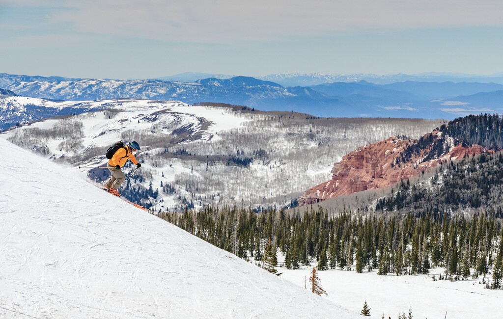 (Brian Head Resort) | Southern Storms Lead to Early Opening for Brian Head Resort.