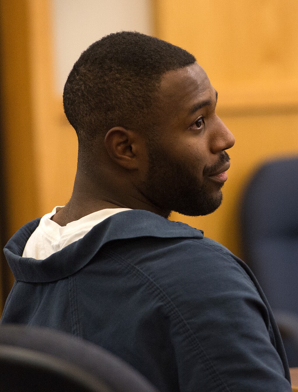 Leah Hogsten  |  The Salt Lake TribuneFormer Utah State University linebacker Torrey Green will remain in the Cache County jail. First District Judge Brian Cannell denied bail to Green based on two witness testimonies and information in affidavit, Tuesday, December 13, 2016 during his bail hearing. Green is charged with six counts of rape, one count of forcible sex abuse and one count of aggravated kidnapping. 