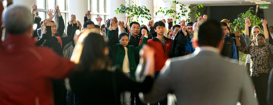 (Steve Griffin  |  The Salt Lake Tribune)  The Associated Students of the University of Utah hold a support gathering for students after University of Utah student ChenWei Guo was killed on campus during a attempted carjacking October 30, 2017. The gathering was held at the Union Ballroom on the University of Utah campus in Salt Lake City Tuesday October 31, 2017. 