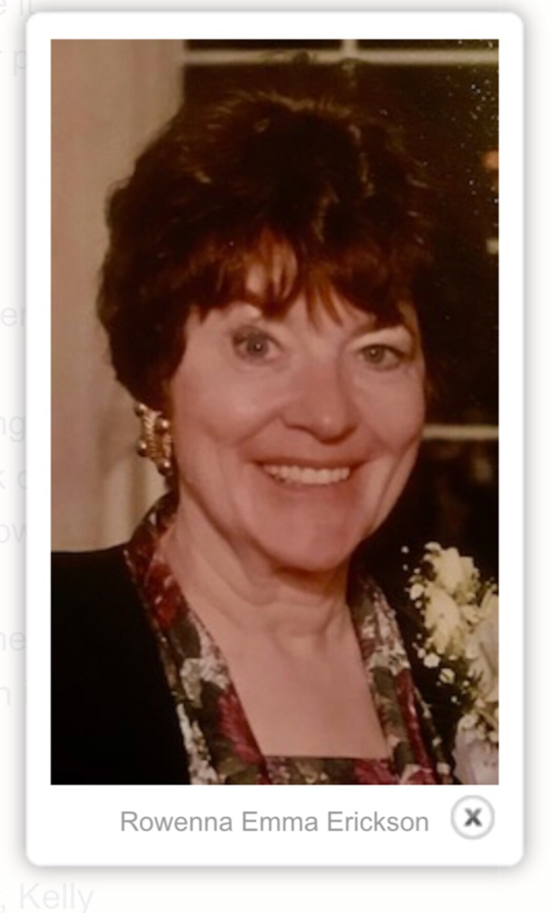 Rowenna Erickson, co-founder of Tapestry Against Polygamy, died Jan. 27, 2018. Photo courtesy Erickson family.