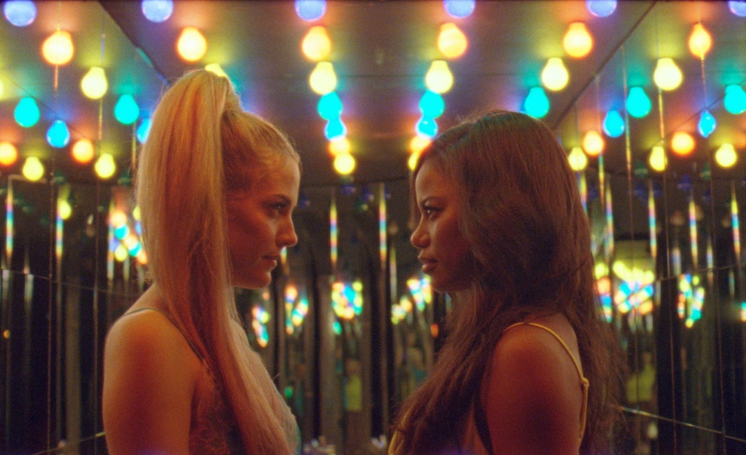 (Anna Kooris  |  courtesy of Sundance Institute) Riley Keough, left, and Taylour Paige star in "Zola," directed by Janicza Bravo, an official selection of the U.S. Dramatic Competition at the 2020 Sundance Film Festival.