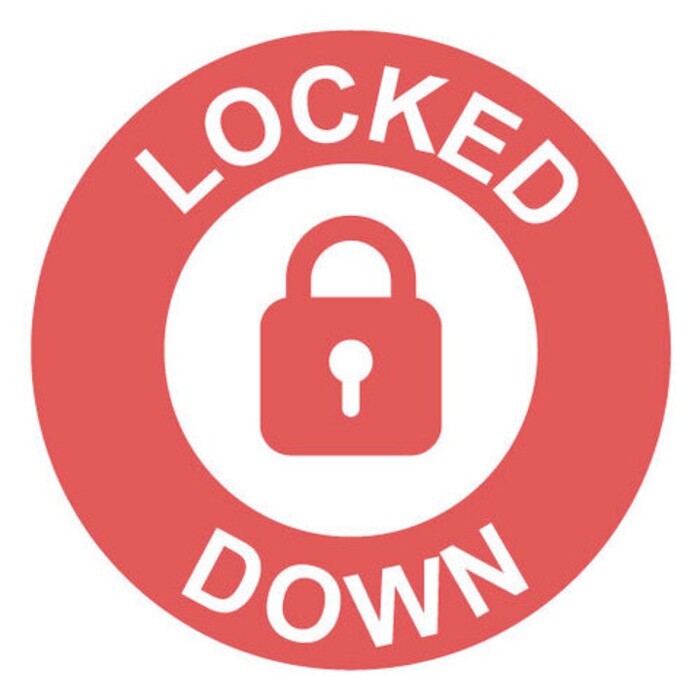 Utah Transparency Project "Locked Down" symbol for legislation that reduces public access to government.