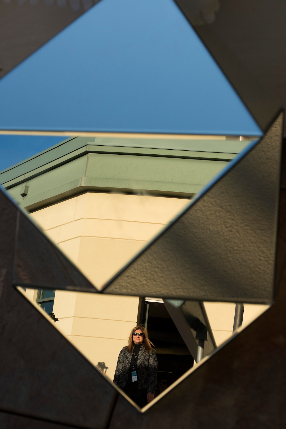 Salt Lake Tribune Editor Jennifer Napier-Pearce walks out onto the balcony of the Salt Lake Tribune before the second annual Salt Awards on Wednesday, Sept. 27, 2017 in Salt Lake City. Briana Scroggins | for The Salt Lake Tribune