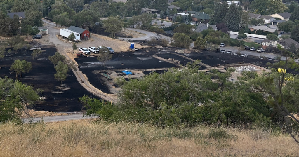 (Fox 13 News) The Canyon Road Fire in Logan burned about 40 acres overnight and forced evacuations.