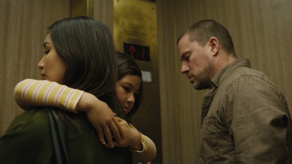 (Greta Zozula | Sundance Institute) Gemma Chan, Mason Reeves and Channing Tatum, from left, appear in "Josephine," directed by Beth de Araújo. The film won the Grand Jury Prize and the Audience Award in the U.S. Dramatic competition of the 2026 Sundance Film Festival.