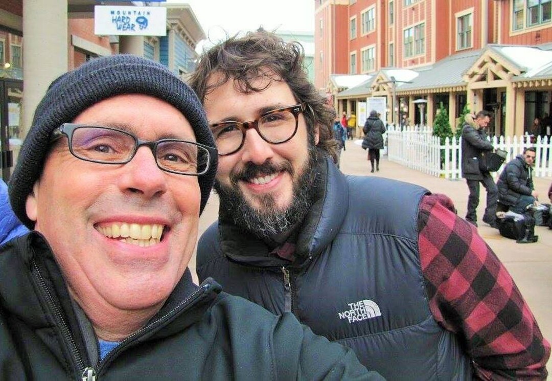 Stuart Graves with Josh Groban.