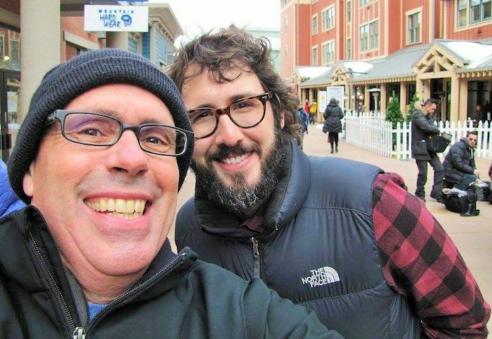 Stuart Graves with Josh Groban.