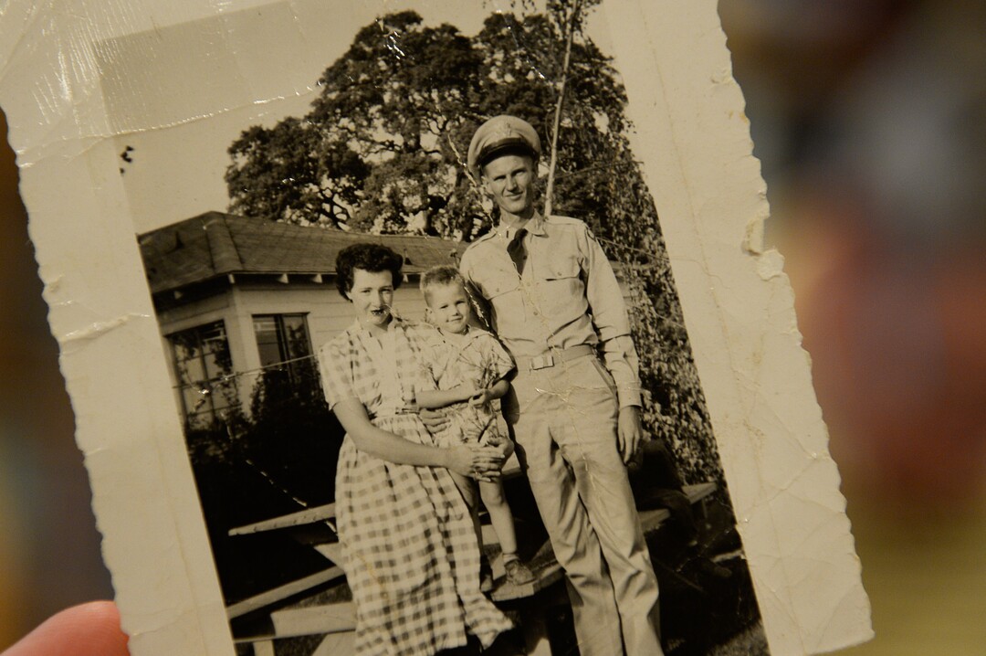 (Francisco Kjolseth  |  The Salt Lake Tribune)  Michael Bliss' father, Army 1st Lt. Clarence Bruce Bliss, went missing in action in 1952 during the Korean War when the younger Bliss was 3 years old. He is hoping the remains the North Korean government recently provided to the United States includes his father.