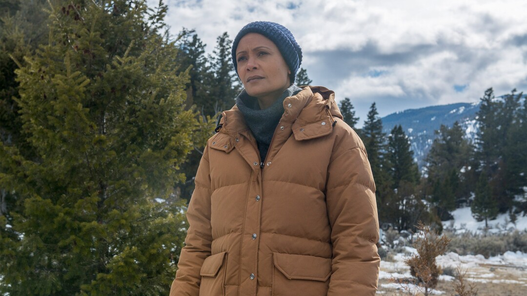 (Ezra Olson  |  Sundance Institue) Thandiwe Newton plays a professor who encounters hunters on her property in "God's Country," directed by Julian Higgins, an official selection of the Premieres section at the 2022 Sundance Film Festival.