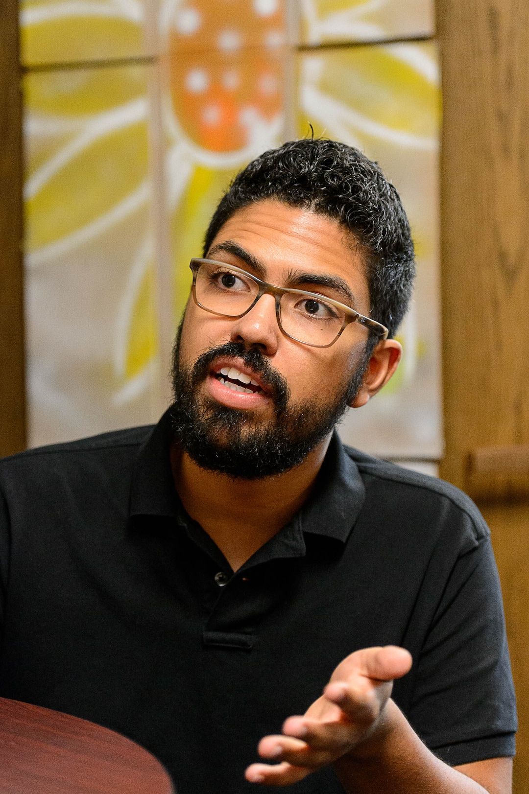 (Trent Nelson  |  The Salt Lake Tribune)  Alonso R. Reyna Rivarola at the University of Utah's new Dream Center, Friday August 18, 2017. Rivarola is a recipient of DACA who works at the University of Utah as the Dream Program coordinator in the Office of Engagement. He works to support undocumented students (with and without DACA) during their educational journey.