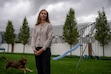 (Trent Nelson | The Salt Lake Tribune) Susan Jurges lives across the street from the Aligned Data Centers campus in West Jordan on Tuesday, Oct. 13, 2026.
