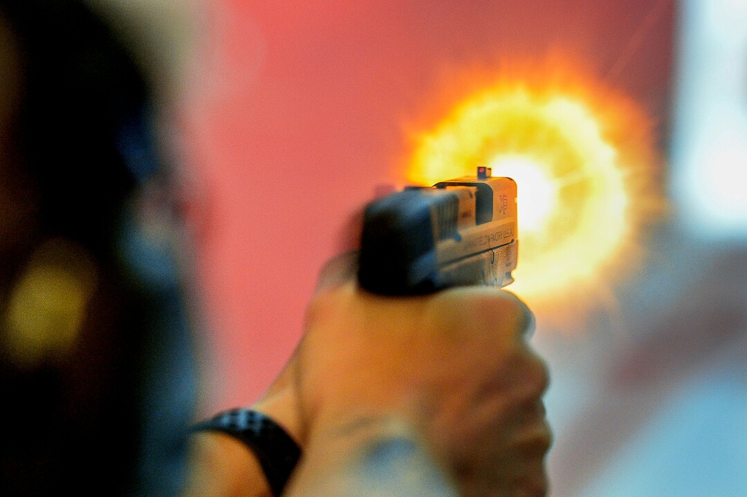 (Francisco Kjolseth | The Salt Lake Tribune)  Women gather at The Gun Vault in South Jordan to sharpen their skills during one of their monthly meetings recently. Women with concealed carry permits with The Well-Armed Woman chapters in Utah regularly meet to train and learn safe and responsible gun handling skills.