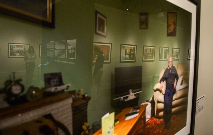 (Leah Hogsten | The Salt Lake Tribune) "Light & Life: Stories and Photographs of a Global Faith" presents large-scale images taken by The Church of Jesus Christ of Latter-day Saints staff photographers Cody Bell and Leslie Nilsson as they captured the lives of 34 church members in 24 countries, Thursday, May 17, 2018. The new photography exhibit and paintings created by Argentine artist Jorge Cocco Santángelo are on display at the Church History Museum.