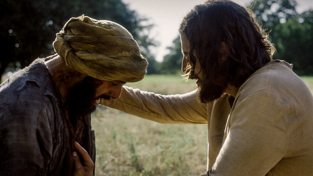 (Photo courtesy of Share Alike)
Jesus heals the leper in an episode of "The Chosen." A Christmas special from the popular series is coming to theaters.
