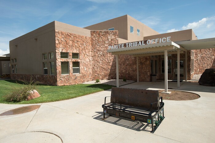 (Rick Egan  |  Tribune File Photo)  The Paiute Tribal Office, in Cedar City, Wednesday, May 6, 2015.