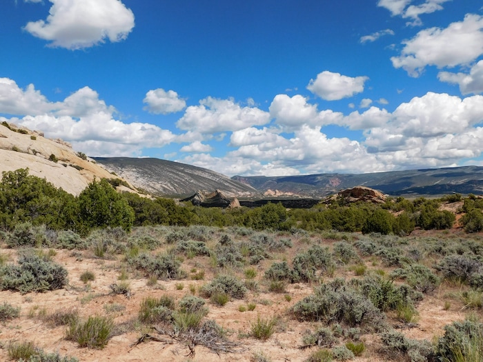 Erin Alberty  |  The Salt Lake TribuneDesert Voices is a family trail at Dinosaur National Monument. It is just over 2 miles long and shows off some of the monument's rocky scenery and desert plants and wildlife. May 27, 2017.