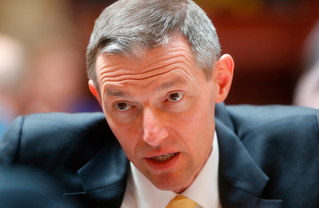 (Rick Bowmer | AP) In this April 18, 2018, file photo, Rep. Mike Kennedy, R-Alpine, speaks on the House floor during a special session at the Utah State Capitol in Salt Lake City.