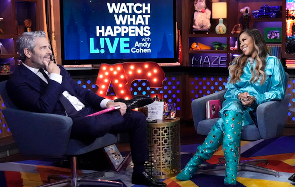 (Charles Sykes | Bravo) Andy Cohen and Mary Cosby on "Watch What Happens Live."