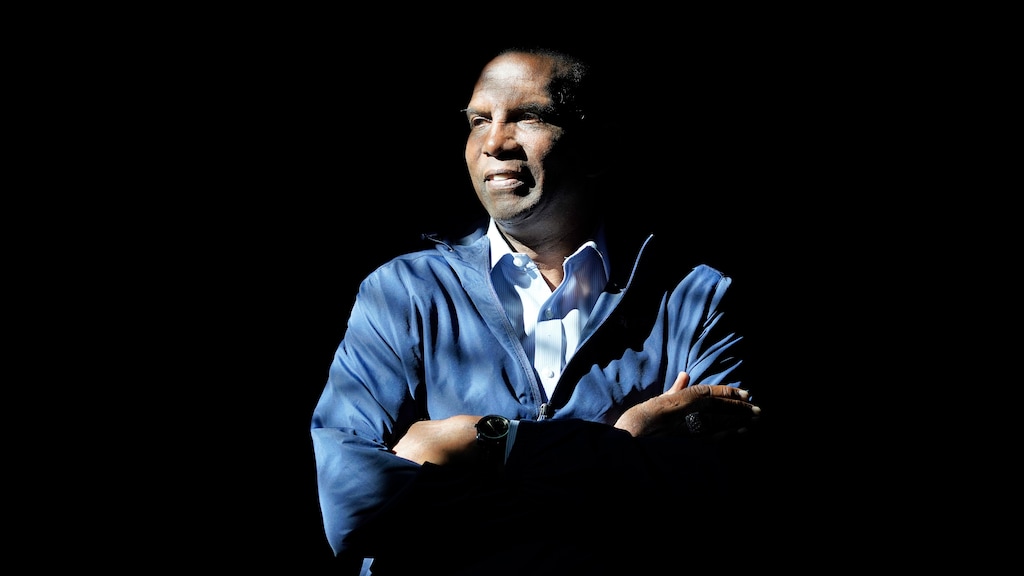 FILE - In this Friday, Oct. 30, 2020 file photo, Burgess Owens, Republican candidate for Utah's 4th Congressional District, poses for a photograph during a campaign stop in Spring City, Utah. Utah's only Democrat in Congress, Ben McAdams, is trying to fend off a challenge from Owens, a Black conservative and former NFL player, who champions President Donald Trump in the suburban Salt Lake City district where tight races have become the norm in recent years. (AP Photo/Rick Bowmer, File)