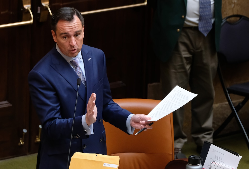 Francisco Kjolseth | The Salt Lake TribuneUtah House speaker Greg Hughes, R-Draper speaks in opposition to the recently designated Bears Ears National Monument as republicans debate HCR11 and HCR12, resolutions asking President Donald Trump to erase the Bears Ears and alter Grand Staircase-Escalante national monuments, on Tuesday, Jan. 31, 2017.