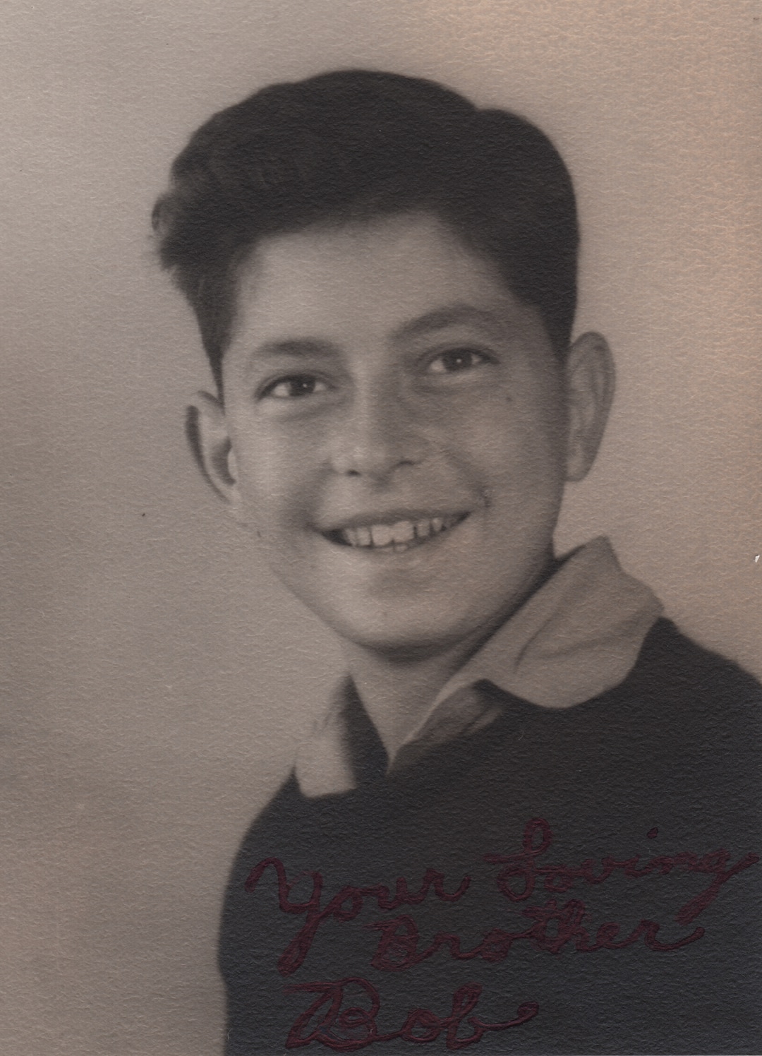 (Photo courtesy of Intellectual Reserve) Elder Robert D. Hales as a pre-teen.