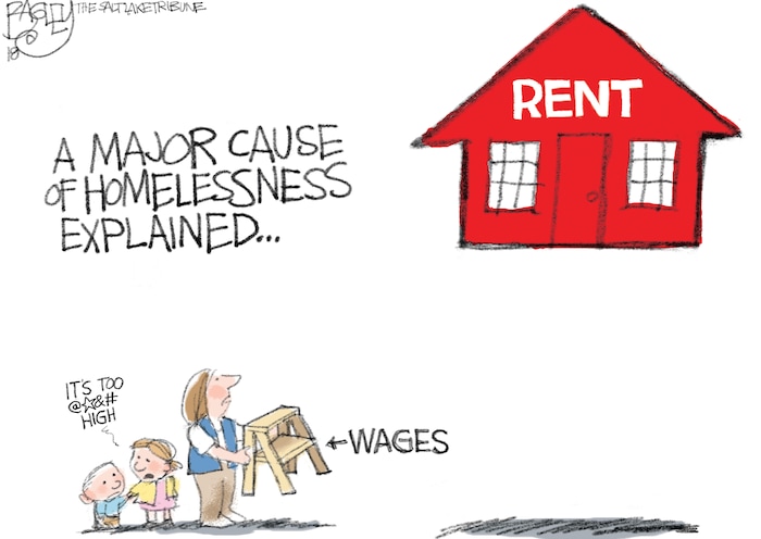 (Pat Bagley | The Salt Lake Tribune) This Pat Bagley cartoon appears in The Salt Lake Tribune on Wednesday, April 18, 2018.