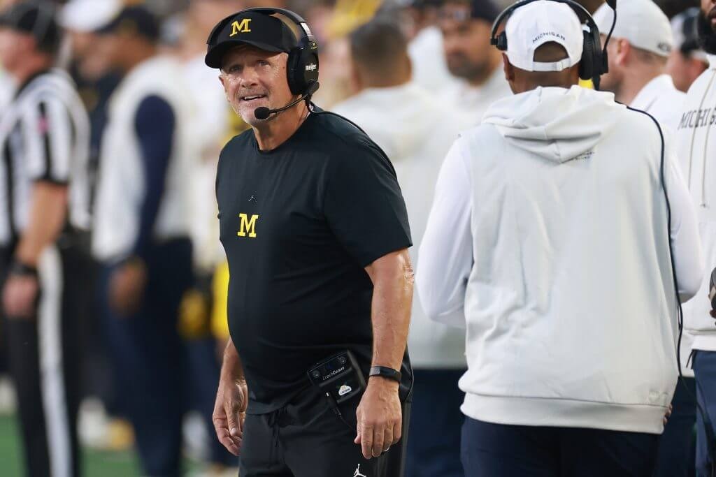 (via The Athletic) Kyle Whittingham's Michigan debut was saved by a controversial Hail Mary.