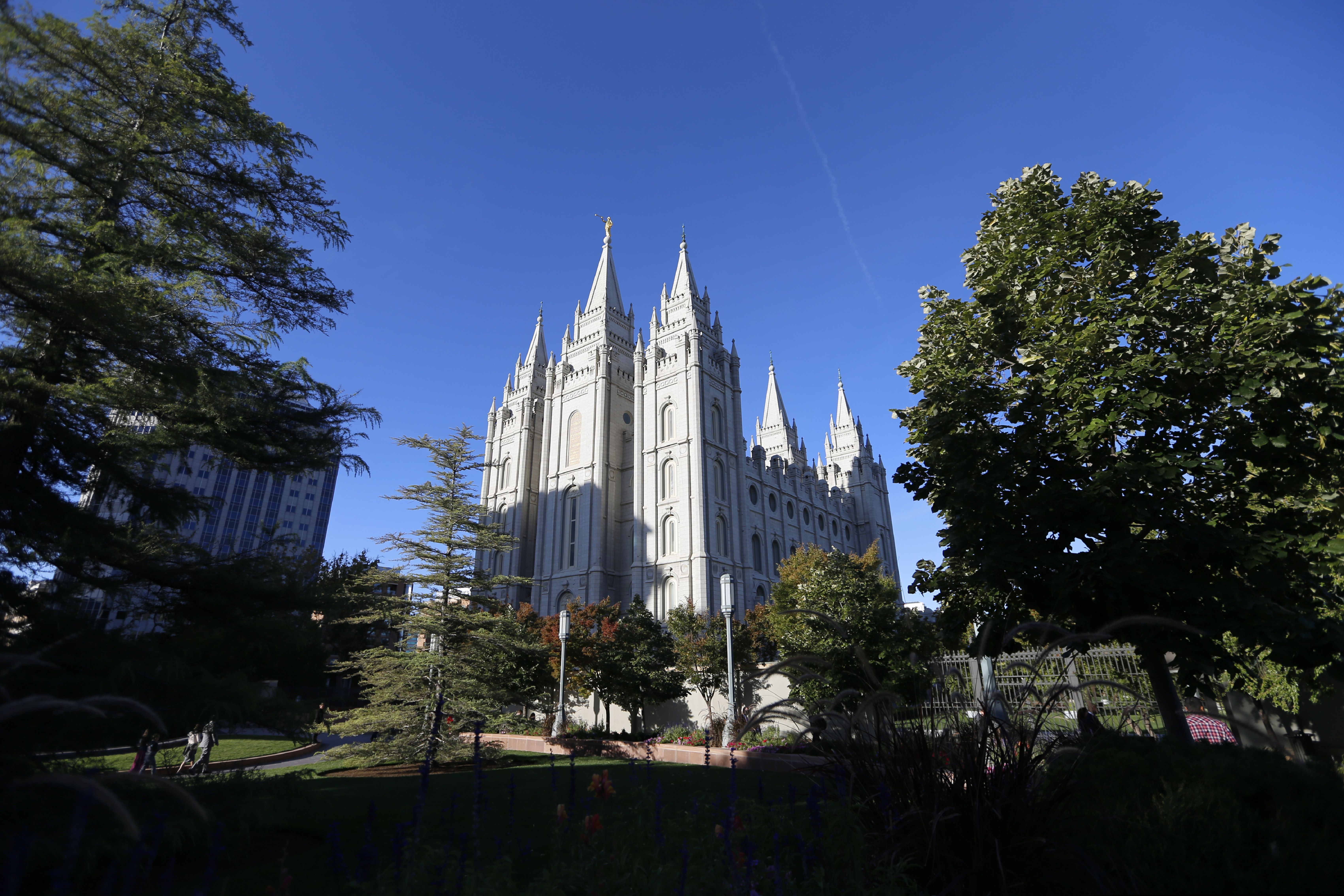 (Rick Bowmer | The Associated Press) The Salt Lake Temple, at Temple Square, in Salt Lake City on Oct. 5, 2019.