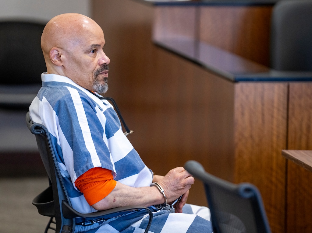 (Rick Egan | The Salt Lake Tribune) Former death row inmate Douglas Carter appears in 4th District Court in Provo for a bond hearing on Monday, Sept. 28, 2026. 