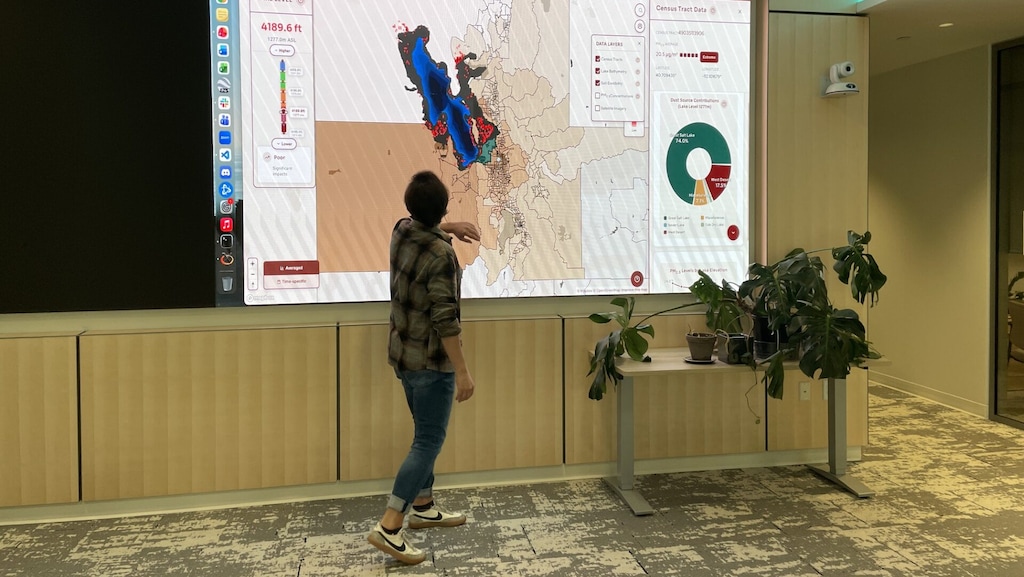 (KSL) A new online tool from the University of Utah shows how much dust from the shrinking Great Salt Lake is impacting northern Utah neighborhoods.