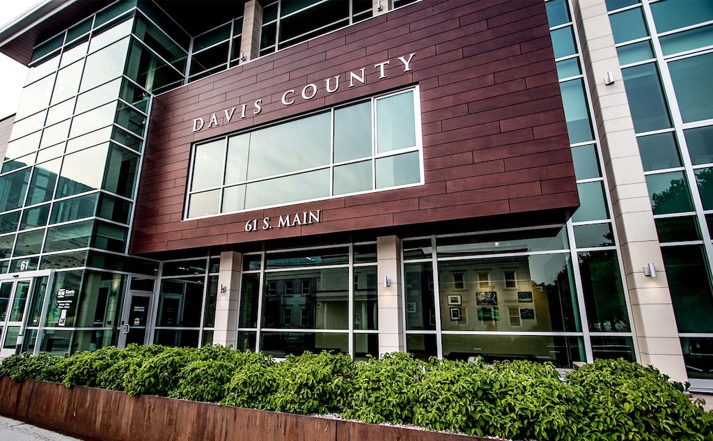 (Davis County) The Davis County administrative building in Farmington. An investigation into Davis County Commission Chair John Crofts revealed allegations of political favoritism and hostile behavior toward employees. 