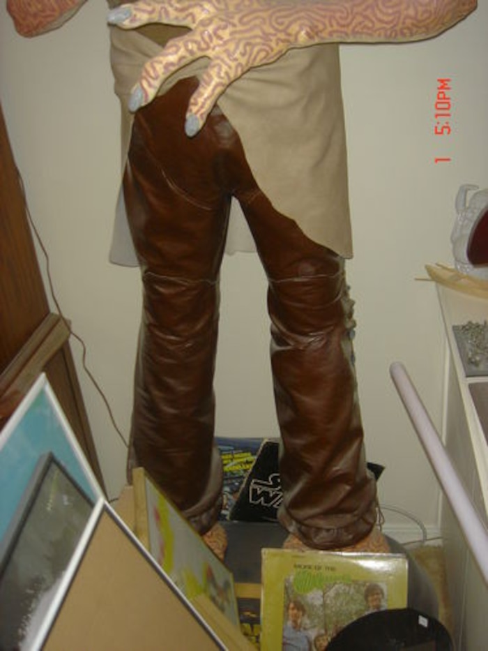 (Courtesy of De, KSL.com) A Salt Lake City man is selling a 7-foot-tall Jar Jar Binks statute he purchased 20 years ago.