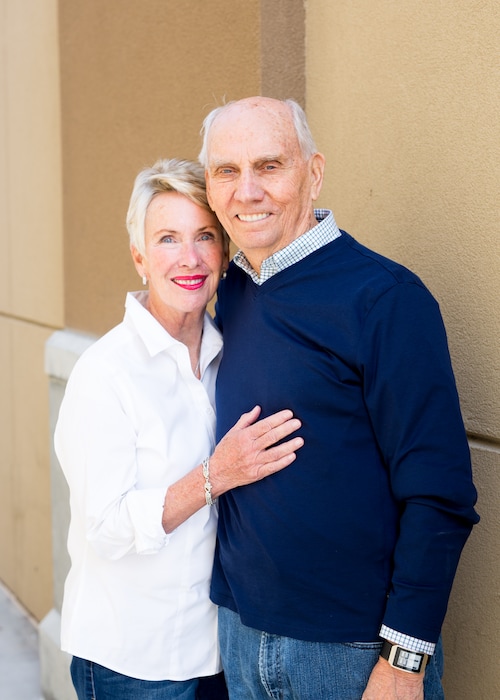 (Courtesy of the Garn family) Former Utah Sen. Jake Garn (right) with his wife, Kathleen. Kathleen Garn died Thursday, May 31, in Salt Lake City. She was 68.