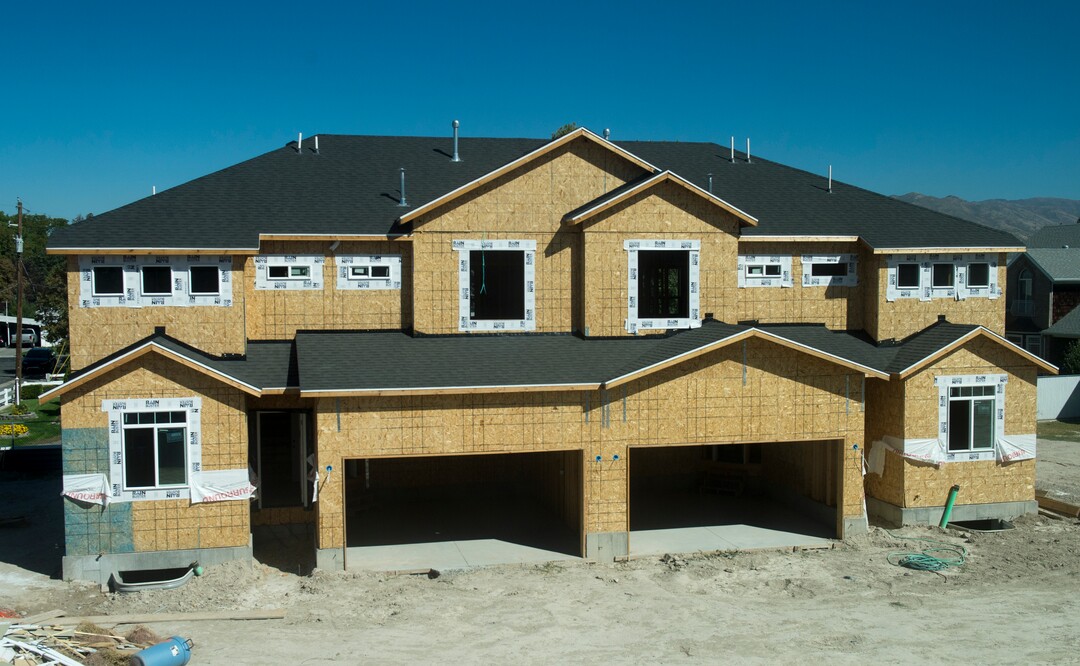 (Rick Egan  |  The Salt Lake Tribune)    Twin home in Millcreek, Monday, Sept. 24, 2018.