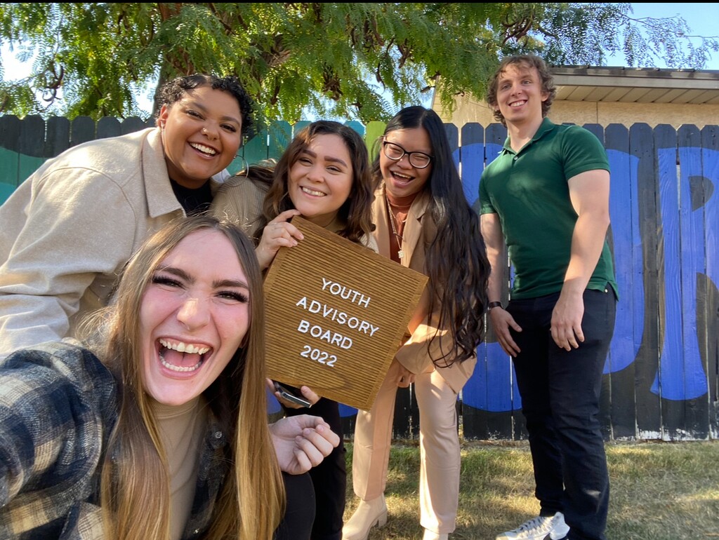 (Photo courtesy of Natalie Clark) Natalie Clark poses for a photo alongside other members of the 2022 Salt Lake County Youth Action Board.