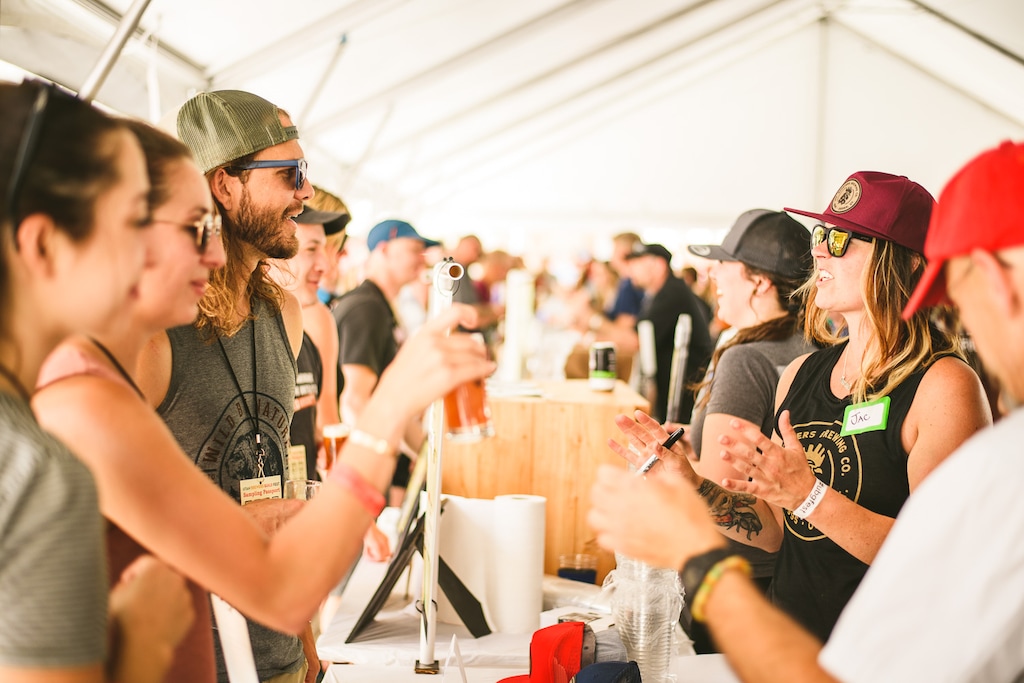 (Utah Brewers Guild) The Utah Brewers Guild Collab Fest — seen here in its 2019 debut — returns for the 2022 edition, Saturday, Sept. 17, 2022, at McCarthey Plaza in downtown Salt Lake City.