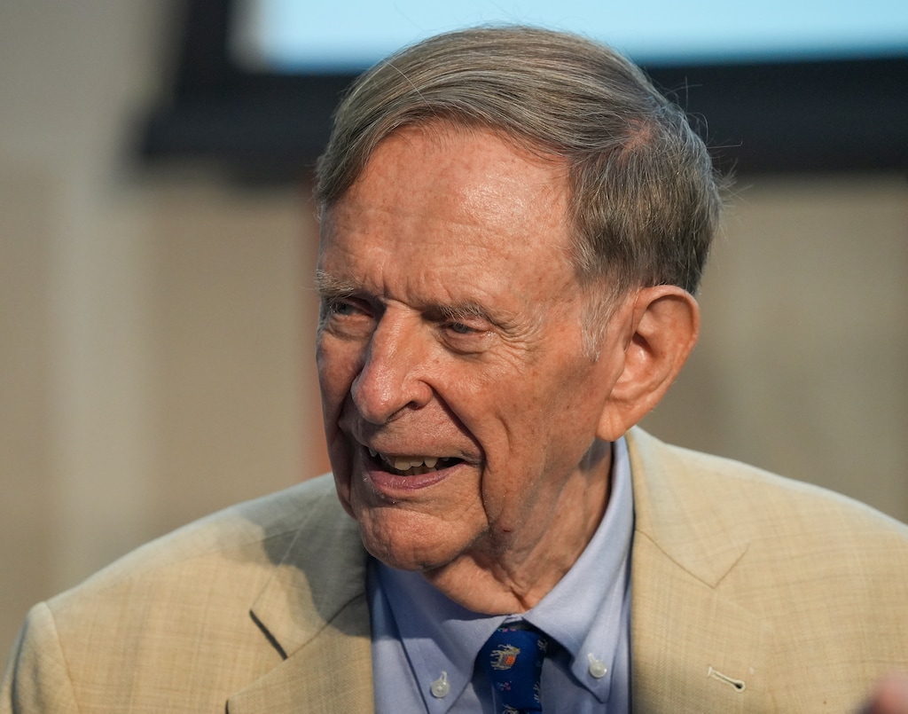 (Chris Samuels | The Salt Lake Tribune) Historian Richard Bushman, shown in 2023, is working on his memoirs.