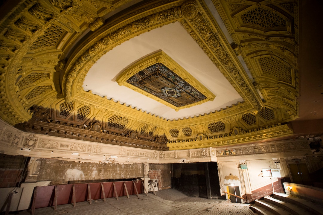 (Steve Griffin  |  Tribune file photo)  Interior of Utah Theater, as seen in Dec. 2015