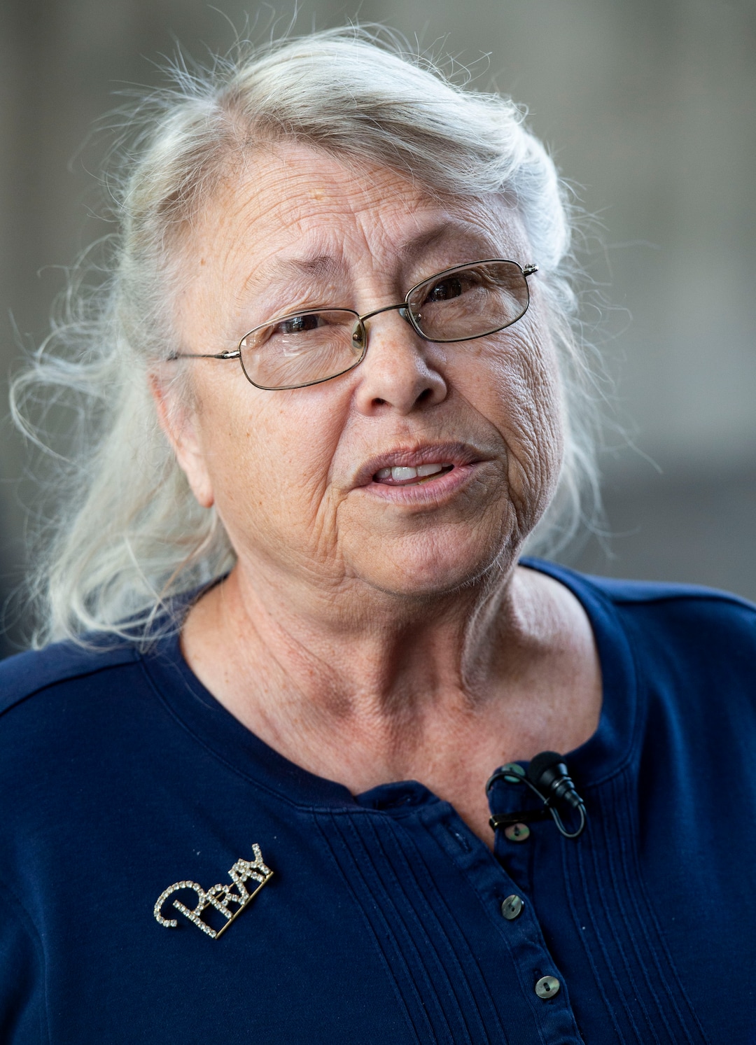 (Rick Egan  |  The Salt Lake Tribune)   Linda Fields talks about her husband James, that went missing earlier this week at the inaugural Missing In Utah event in Sandy. The Salt Lake City Police Department, and nonprofit organizations invited people to come talk with them about opening a new, or adding to an existing, missing person case. Saturday, March 9, 2019.